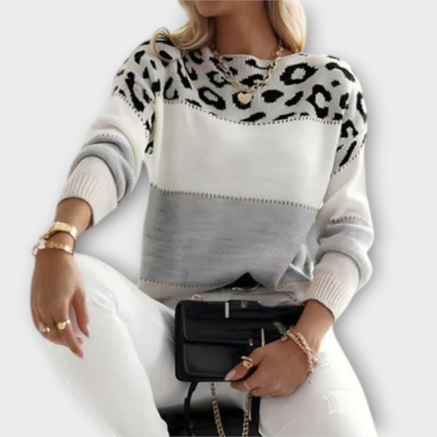 Kay - Lässiger Leopardenpullover