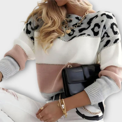 Kay - Lässiger Leopardenpullover