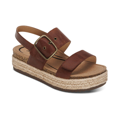 Brooke - Plattform-Sandalen mit Fußgewölbeunterstützung