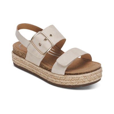 Brooke - Plattform-Sandalen mit Fußgewölbeunterstützung