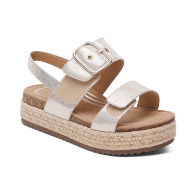 Brooke - Plattform-Sandalen mit Fußgewölbeunterstützung