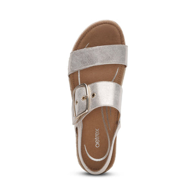 Brooke - Plattform-Sandalen mit Fußgewölbeunterstützung