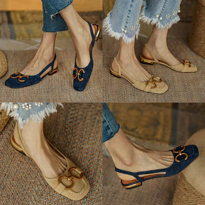 Brielle - Leder Sandalen