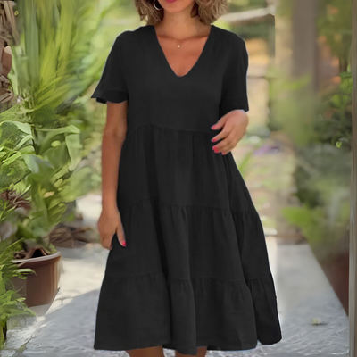 Luce | V-loot Kleid