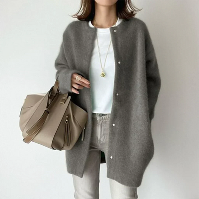 Grace - Klassischer Cardigan-Mantel