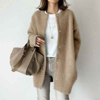 Grace - Klassischer Cardigan-Mantel