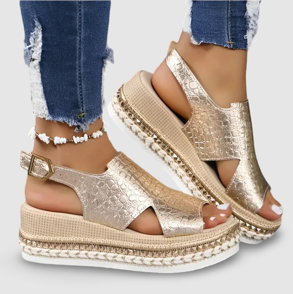 Billa - orthopädische Wedge-Sandalen