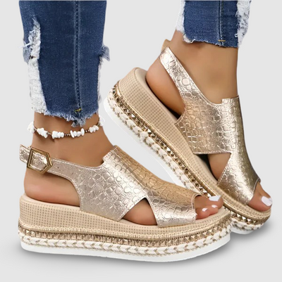 Billa - orthopädische Wedge-Sandalen