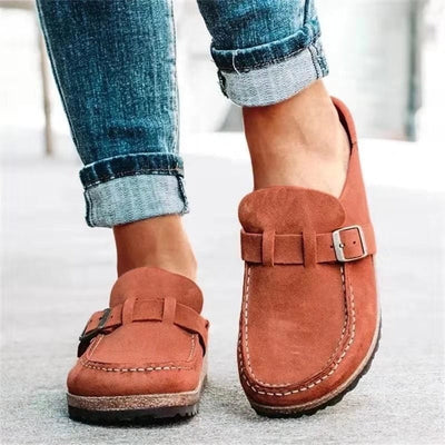 Laura - Orthopädische Wildleder Slipper
