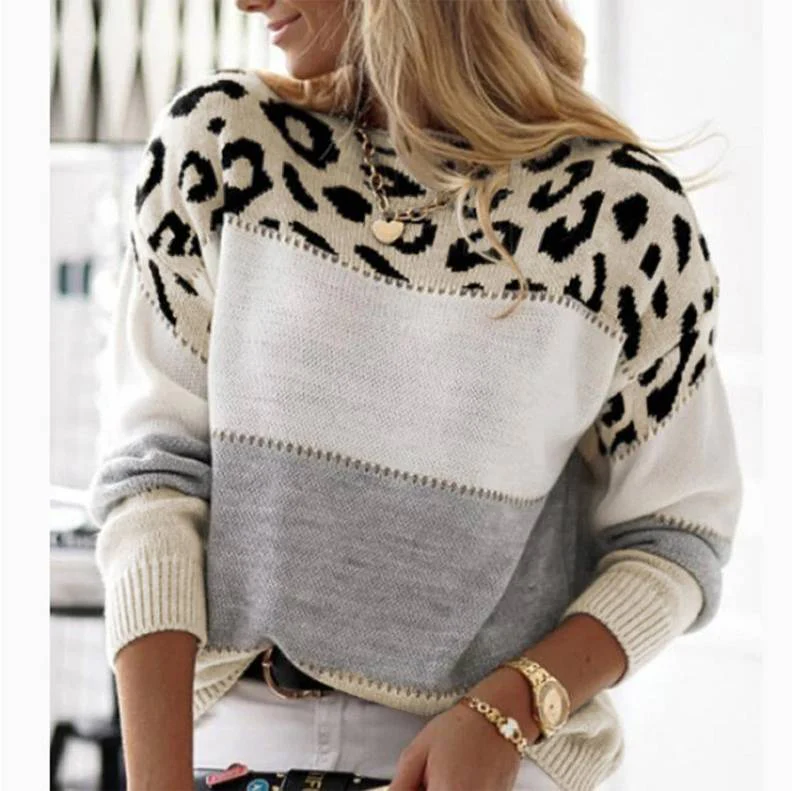 Kay - Lässiger Leopardenpullover