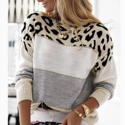 Kay - Lässiger Leopardenpullover