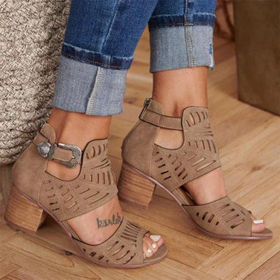 Kayla - Elegante Wedge Sandalen