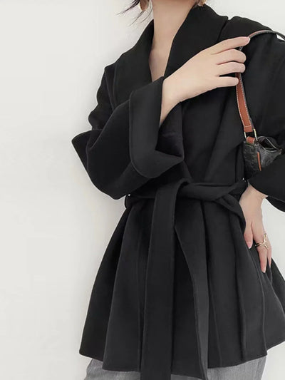 Serenya | Eleganter Mantel aus weichem Stoff