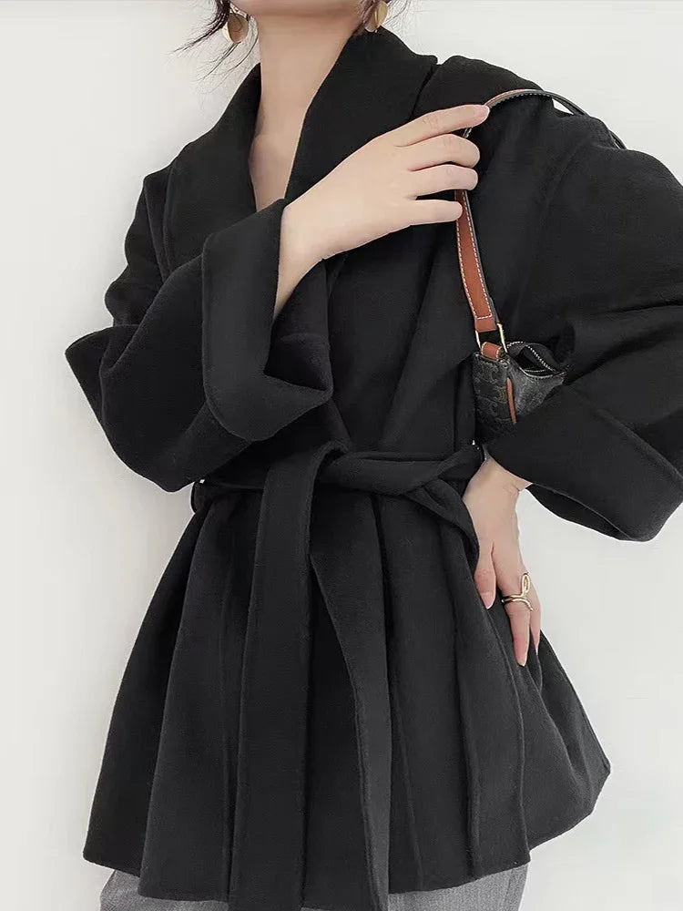 Serenya | Eleganter Mantel aus weichem Stoff
