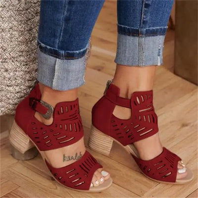 Kayla - Elegante Wedge Sandalen