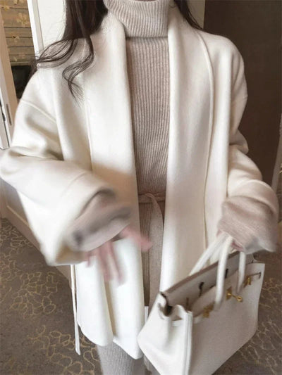 Serenya | Eleganter Mantel aus weichem Stoff