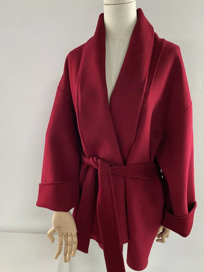 Serenya | Eleganter Mantel aus weichem Stoff