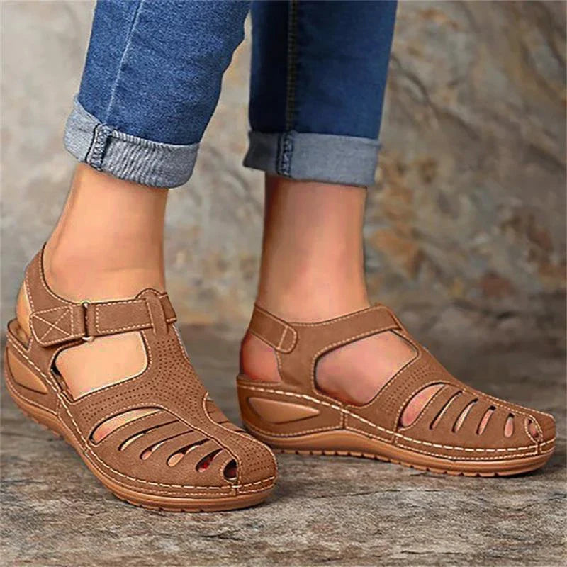 Julia - Retro Sommer Sandalen