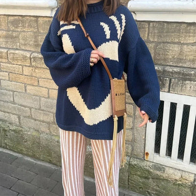 Edith - Gemütlicher Strickpullover