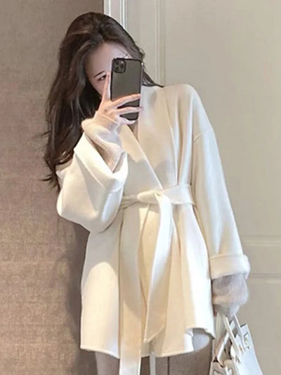 Serenya | Eleganter Mantel aus weichem Stoff