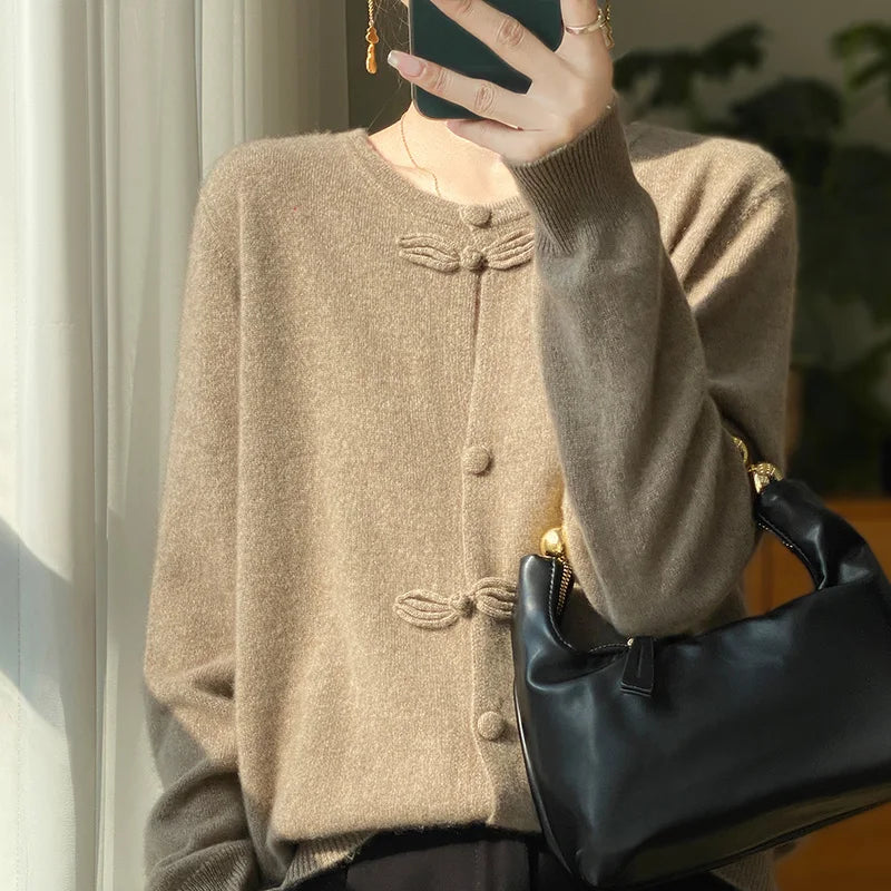 Heather - Cardigan mit Schleifen-Design