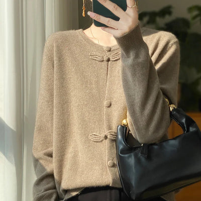Heather - Cardigan mit Schleifen-Design