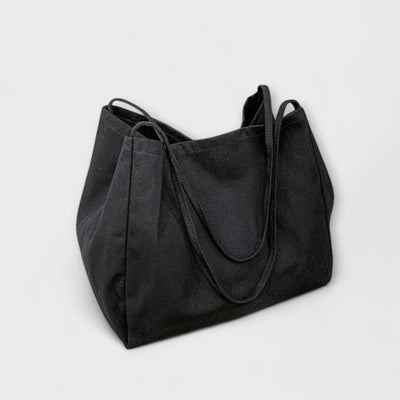 Olivia - Hochwertige Große Canvas Shopper Tasche