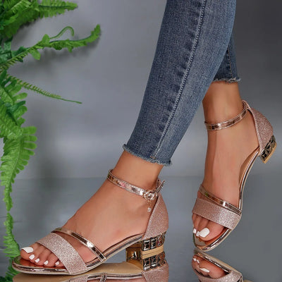 Carmella - Sandalen mit Knöchelriemen