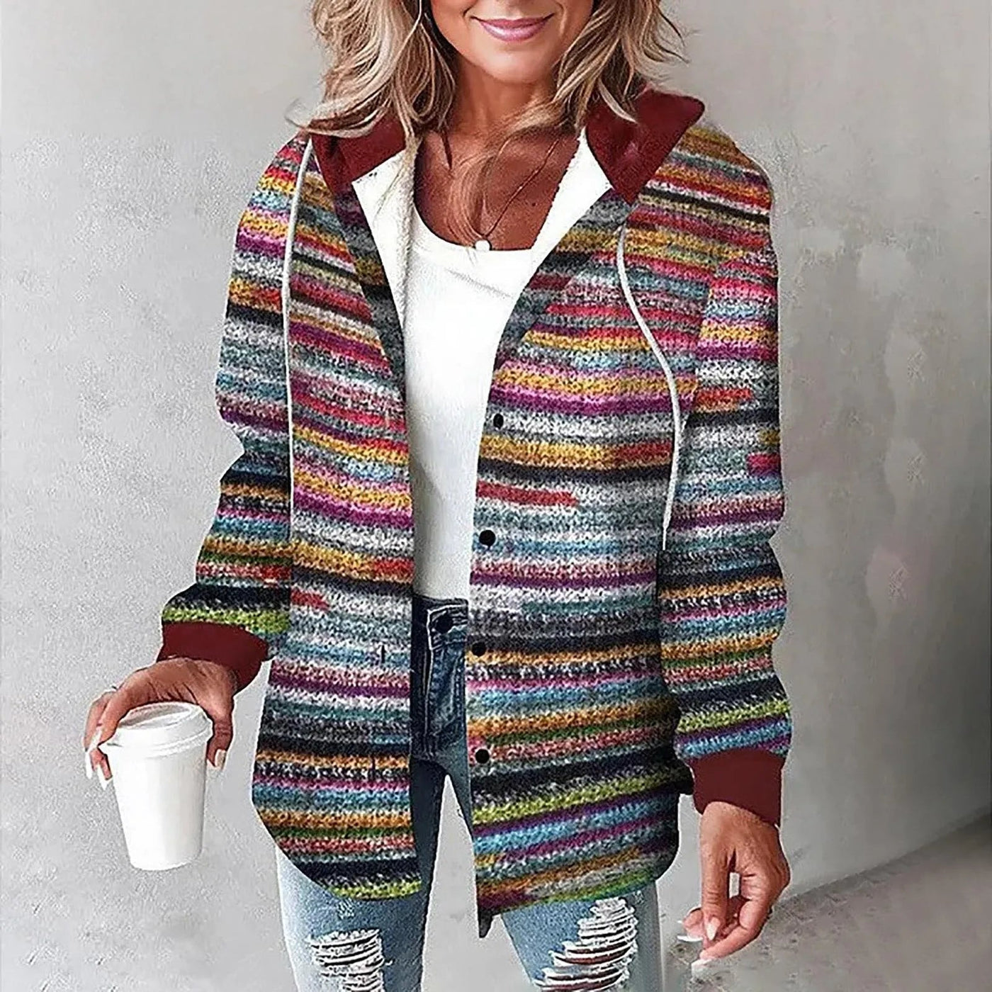 Margaret - Warme stilvolle Jacke