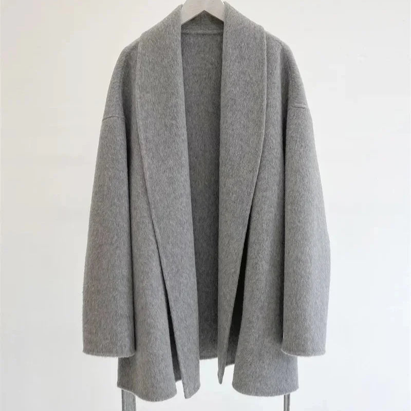 Serenya | Eleganter Mantel aus weichem Stoff