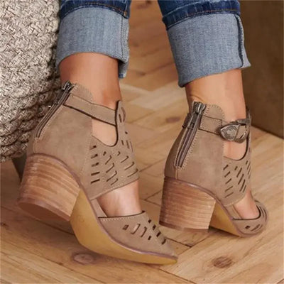 Kayla - Elegante Wedge Sandalen