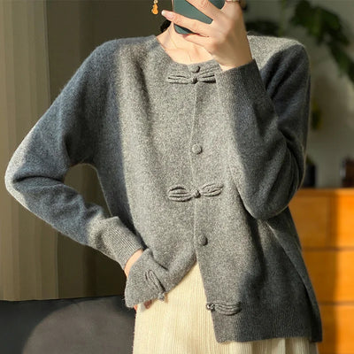 Heather - Cardigan mit Schleifen-Design