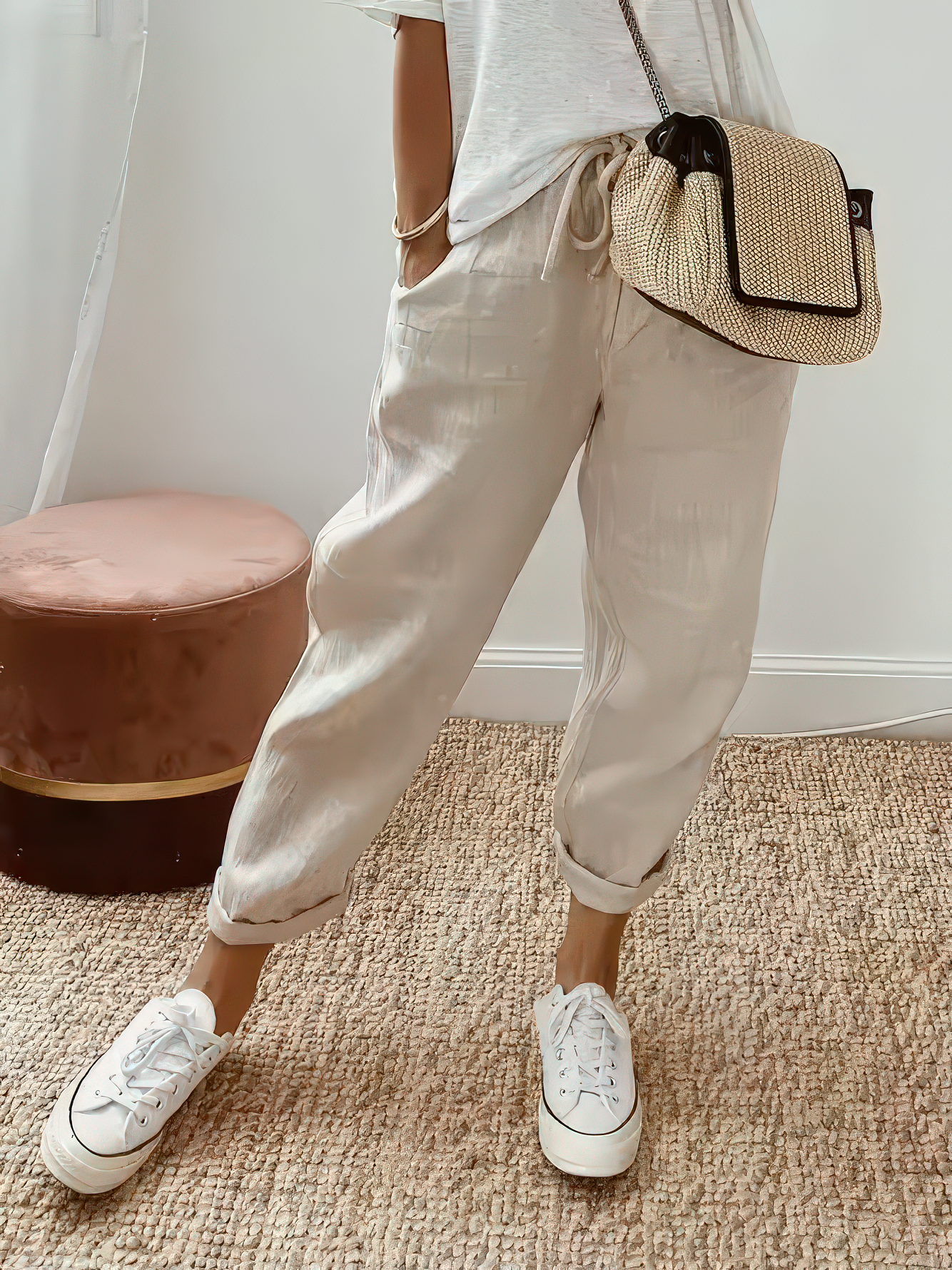 ALICE™ | Leichte Baumwoll-Leinen Hose