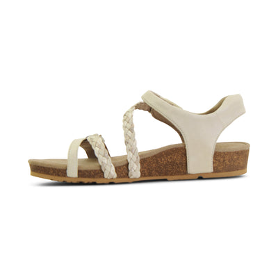 Lauren - Sandalen mit geflochtenen Riemen