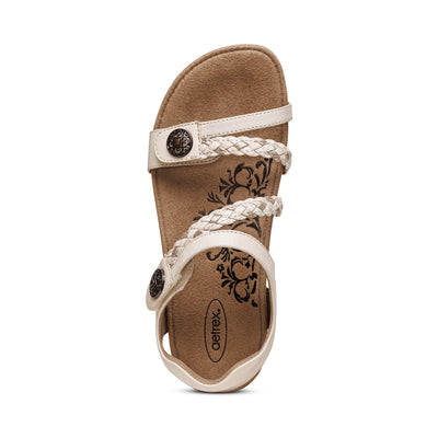 Lauren - Sandalen mit geflochtenen Riemen