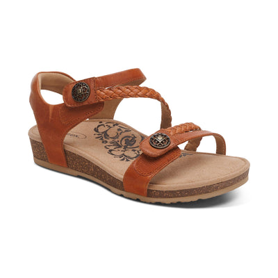 Lauren - Sandalen mit geflochtenen Riemen