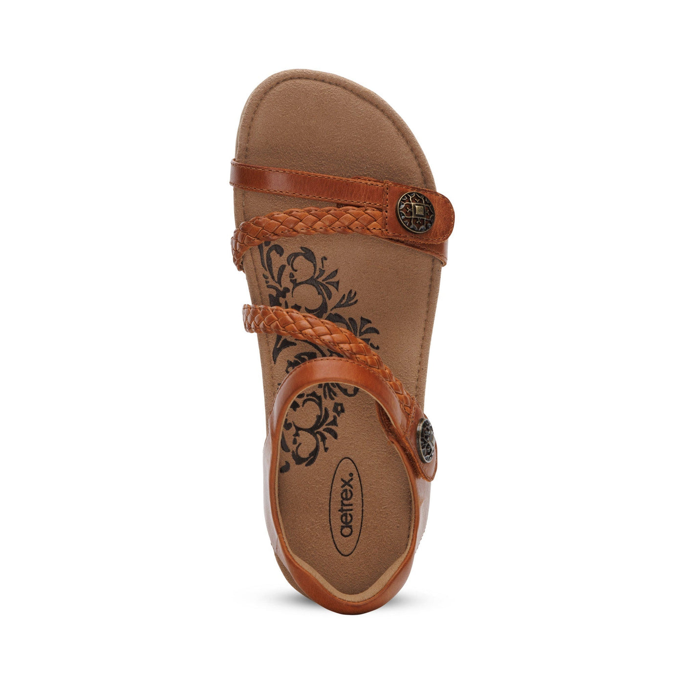 Lauren - Sandalen mit geflochtenen Riemen