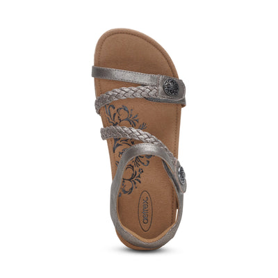 Lauren - Sandalen mit geflochtenen Riemen