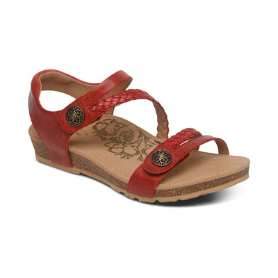Lauren - Sandalen mit geflochtenen Riemen