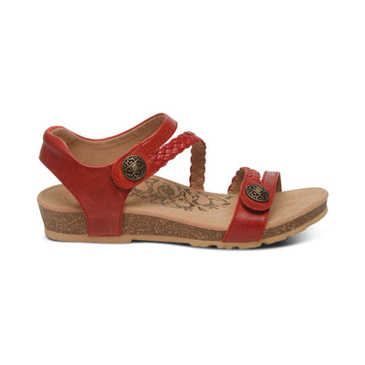 Lauren - Sandalen mit geflochtenen Riemen