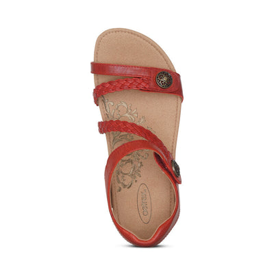 Lauren - Sandalen mit geflochtenen Riemen