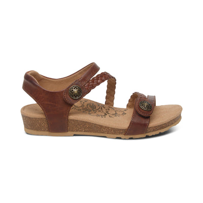 Lauren - Sandalen mit geflochtenen Riemen