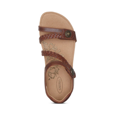 Lauren - Sandalen mit geflochtenen Riemen