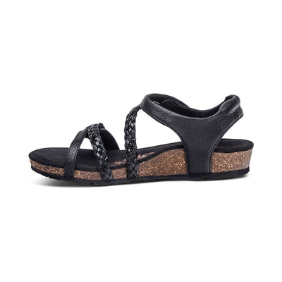 Lauren - Sandalen mit geflochtenen Riemen