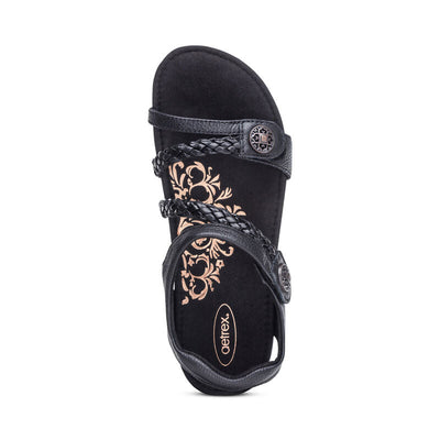 Lauren - Sandalen mit geflochtenen Riemen