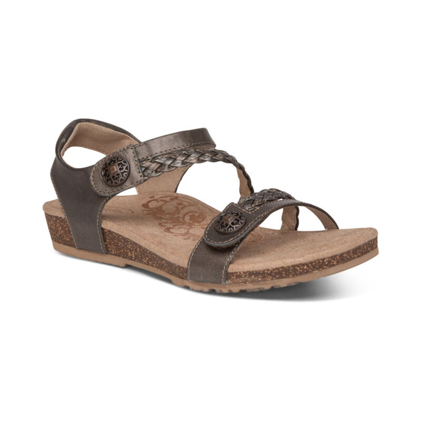 Lauren - Sandalen mit geflochtenen Riemen