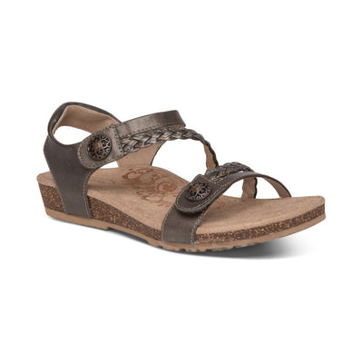 Lauren - Sandalen mit geflochtenen Riemen