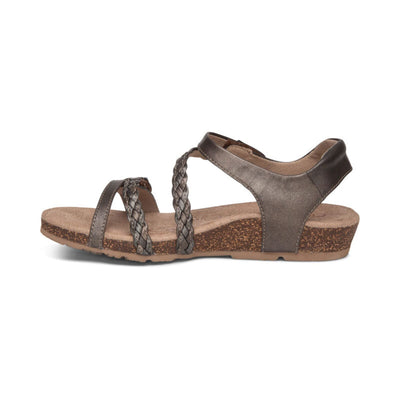 Lauren - Sandalen mit geflochtenen Riemen