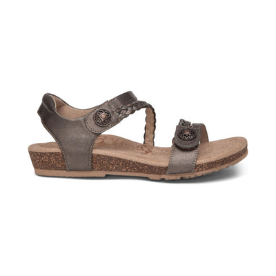 Lauren - Sandalen mit geflochtenen Riemen