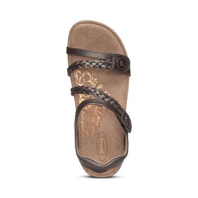 Lauren - Sandalen mit geflochtenen Riemen